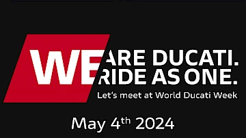 Ducati - We ride as one<